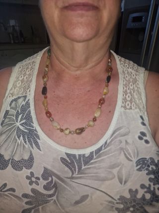 Collana pietre dure multicolor