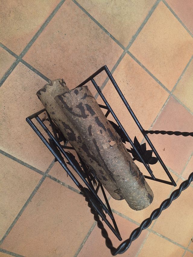 Revistero hierro negro - Decorativo