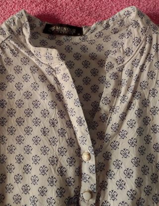 Blusa sin mangas mujer.