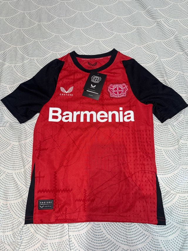 T-shirt da bambino Bayern Leverkusen, 6 anni, nuova