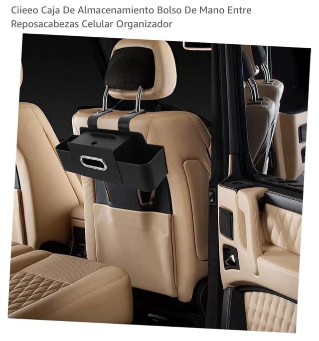 Organizador asiento coche