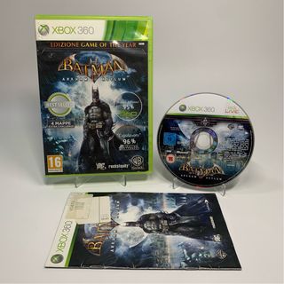 Batman Arkham Asylum GOTY Xbox 360