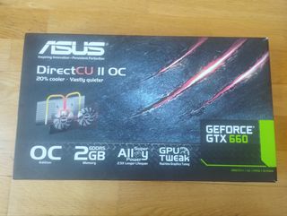 Tarjeta gráfica ASUS NVIDIA GTX 660 2GB