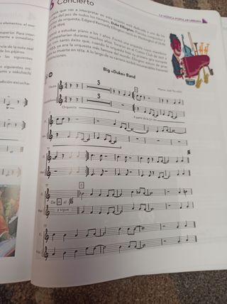 Libro de texto ESO Música Clave A.  Ed. Incluye