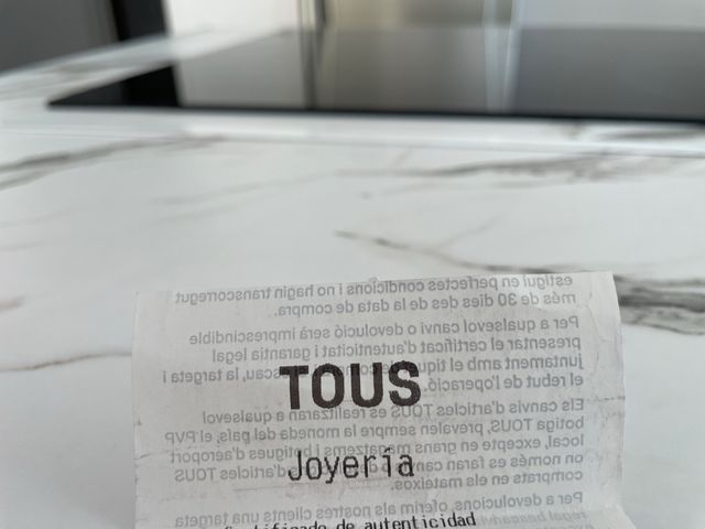 Collar Tous Plata de 1ª Ley