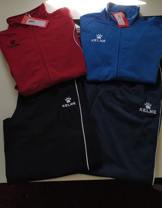 Chándal KELME Rojo y Azul