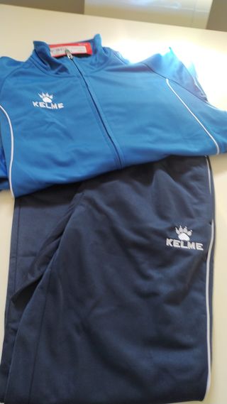 Chándal KELME Rojo y Azul