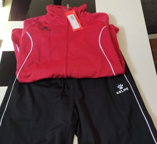 Chándal KELME Rojo y Azul