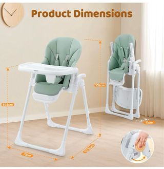 Trona para bebé plegable Ounuo
