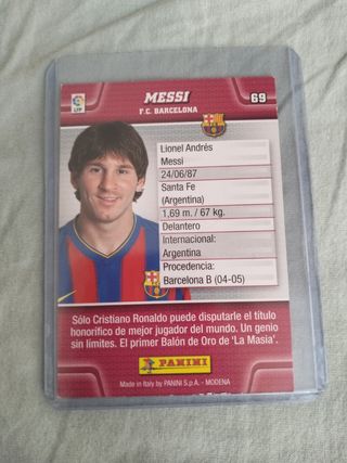 Cromo Messi Megacracks 2010-11