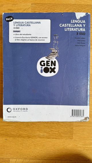 varios libros 3º ESO 