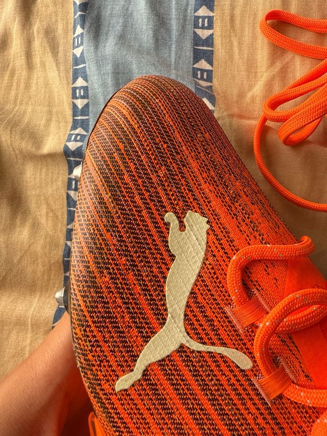 Botas Puma - Fútbol Naranja