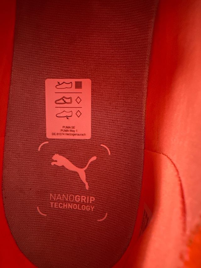 Botas Puma - Fútbol Naranja