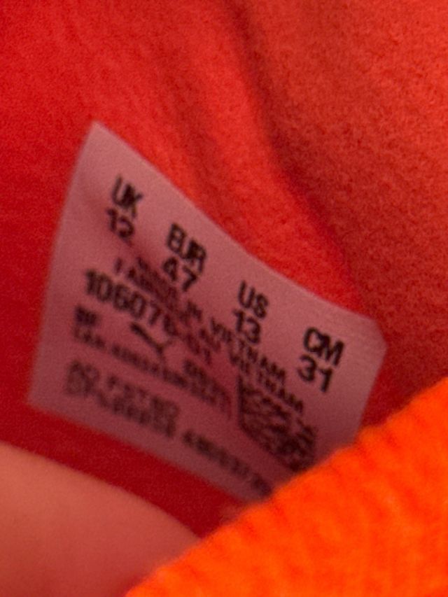 Botas Puma - Fútbol Naranja