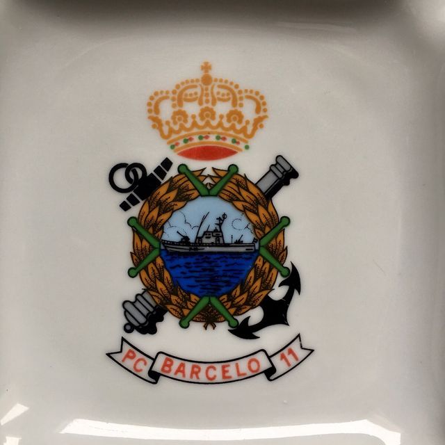 Cenicero Patrullero Barceló Armada Española