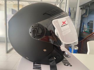 Casco Jet Shiro SH-62 KYOTO Negro Mate