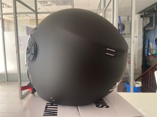 Casco Jet Shiro SH-62 KYOTO Negro Mate