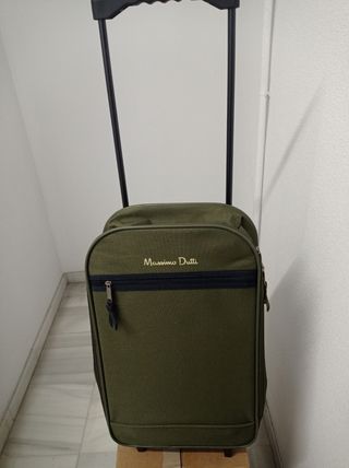 Maleta Massimo Dutti - Verde Oliva