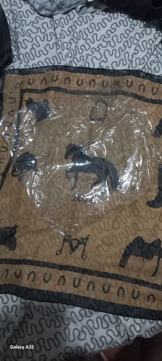 Pañuelo marrón - Caballos