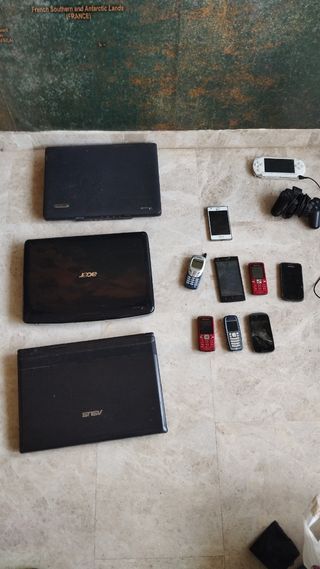 Portátiles Acer&Asus + móviles: ¡piezas!