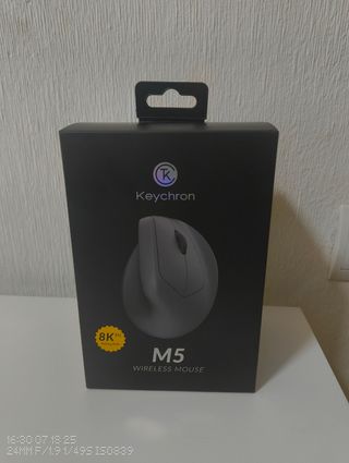 Ratón inalámbrico Keychron M5 - Negro