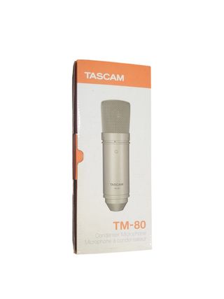 Micrófono Tascam TM-80 plateado