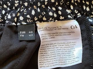 Pantalones C&A viscosa talla 40