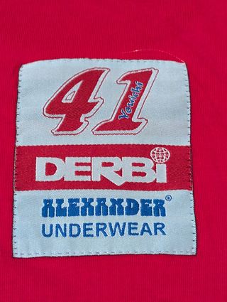 Camiseta DERBI roja #41 XL