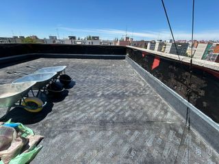 Impermeabilización tejado: Tela asfáltica EPDM