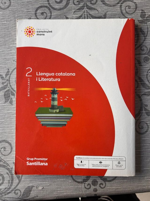 Libro segundo bachillerato Catalán