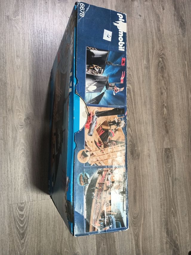 Caja vacía de Playmobil Piratas 6678 - Barco