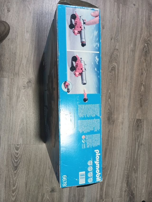 Caja vacía de Playmobil Piratas 6678 - Barco