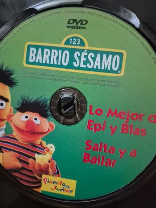 4 DVDs Barrio Sésamo - ¡Aprende y juega!