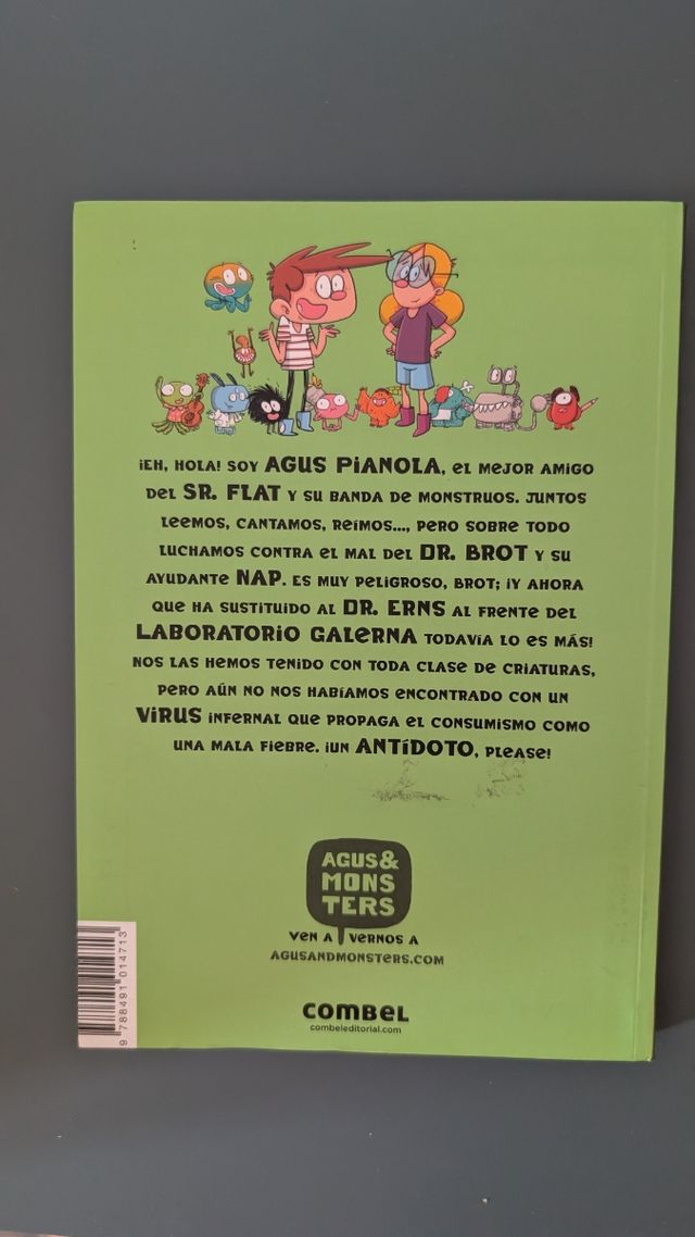 Agus y los monstruos. "Virus". Número 16