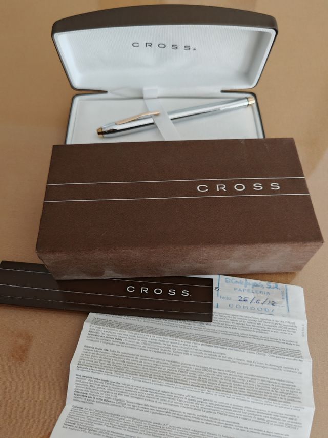 Pluma estilográfica Cross
