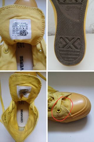 Converse All Star size 36 in tela