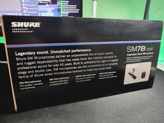 Micrófono SHURE SM7B - Cardioide
