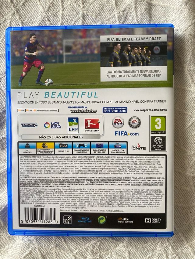 FIFA 16 PS4 (PlayStation 4)