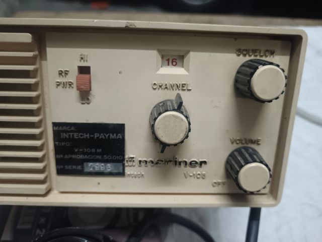 Radio VHF vintage Intatech