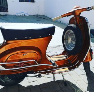 Vespa 50cc del 66 con motor 125 súper 
