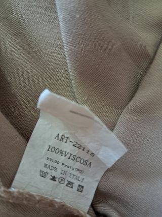 Mono largo beige -  Pantalón amplio