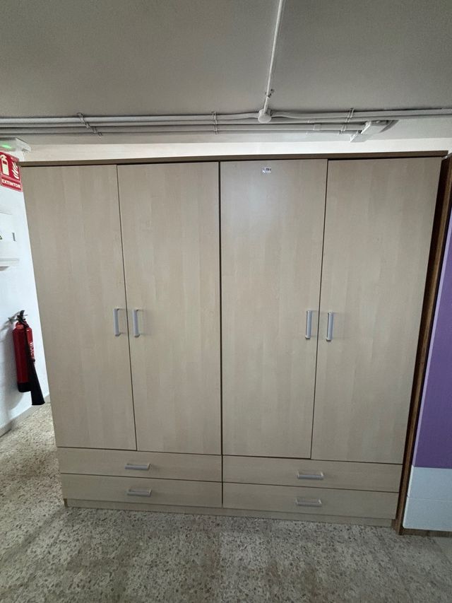 Armario 4 puertas - Beige