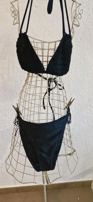 Bikini negro 2 Mares - Talla M