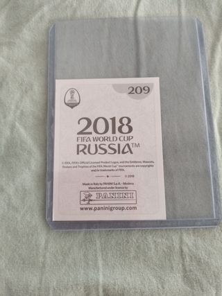 Cromo Kylian Mbappé Mundial Rusia 2018