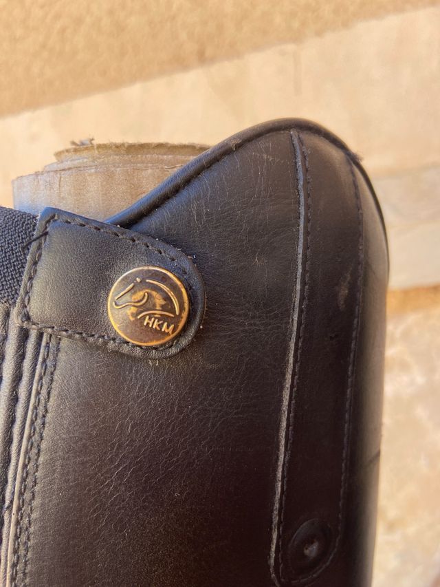 Botas equitación piel hkm valencia 