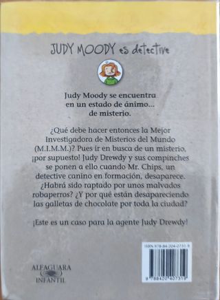 Libro Judy Moody es detective- Megan McDonald 