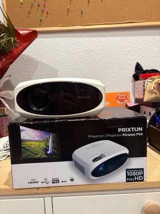Proyector PRIXTON P50 - Blanco +accesorios