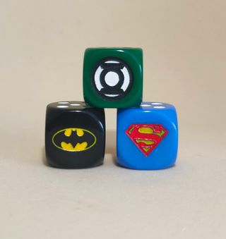 Set de 3 dados de DC Comics
