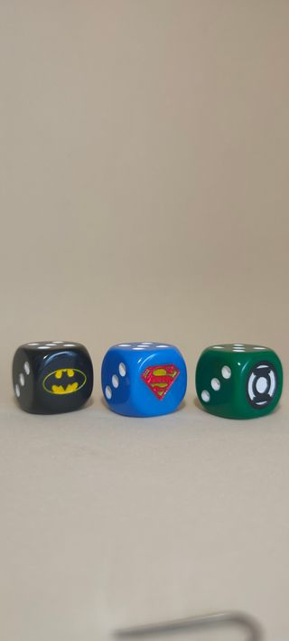Set de 3 dados de DC Comics