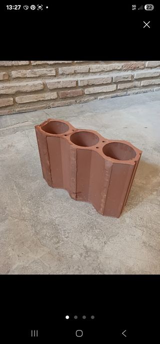 Ladrillos botellero 